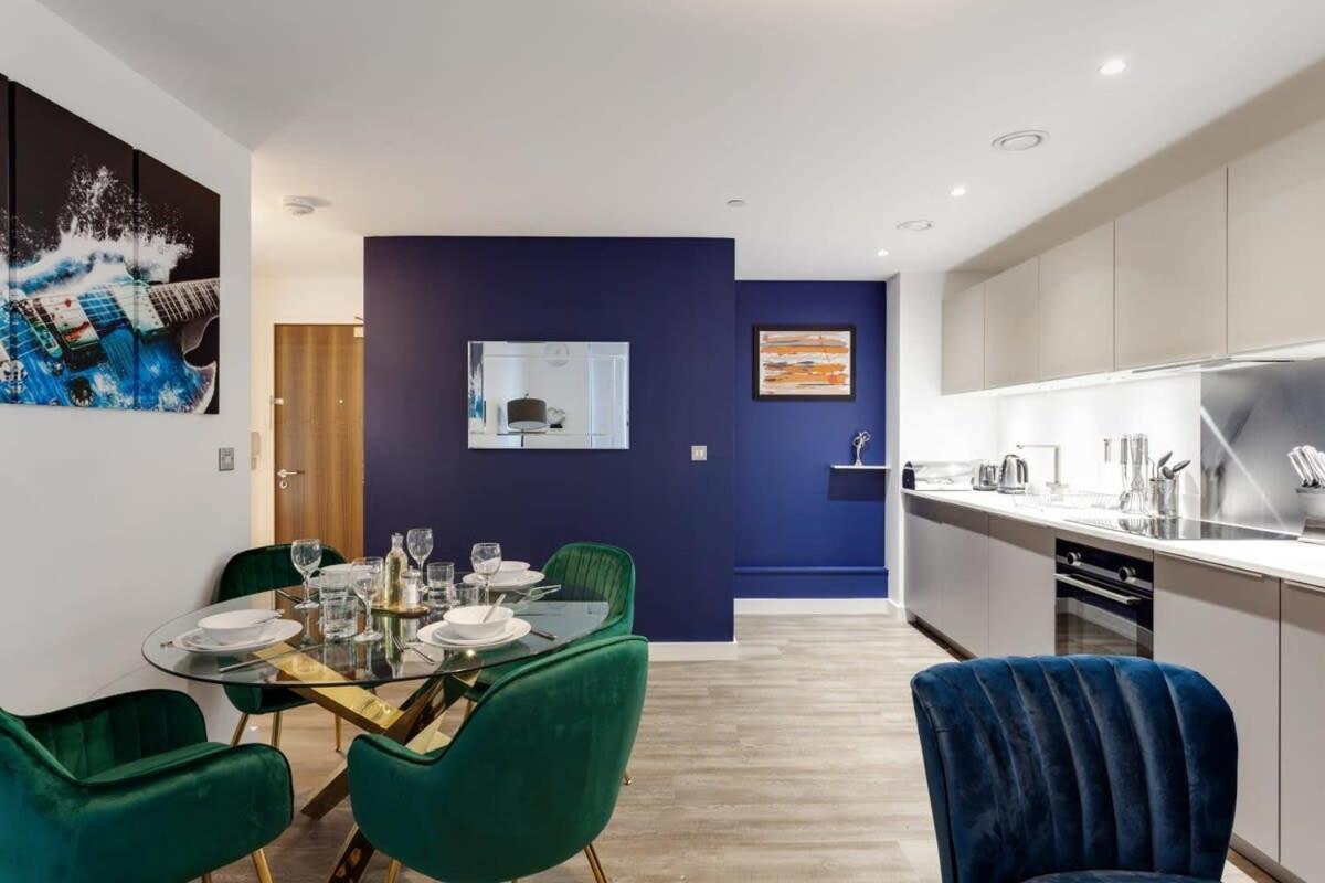 Stunning Modern 1Br Flat In Central Birmingam Exterior foto